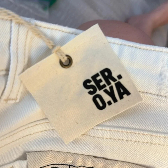 NATE SKINNY JEAN ARIZONA #153 SER.O.YA W30 L30 NWT Italian Designer Seroya - Picture 3 of 4